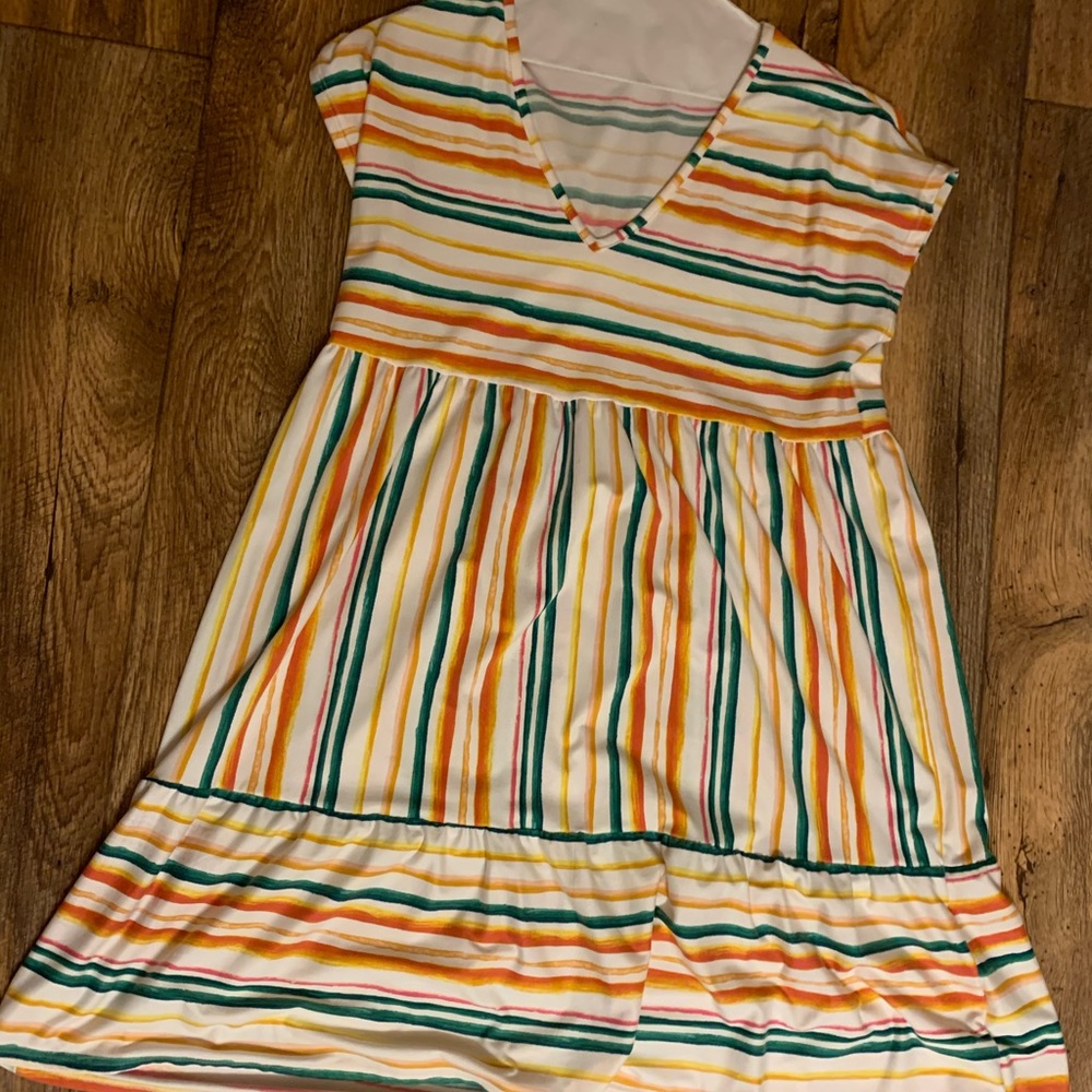 Striped comfy dress
